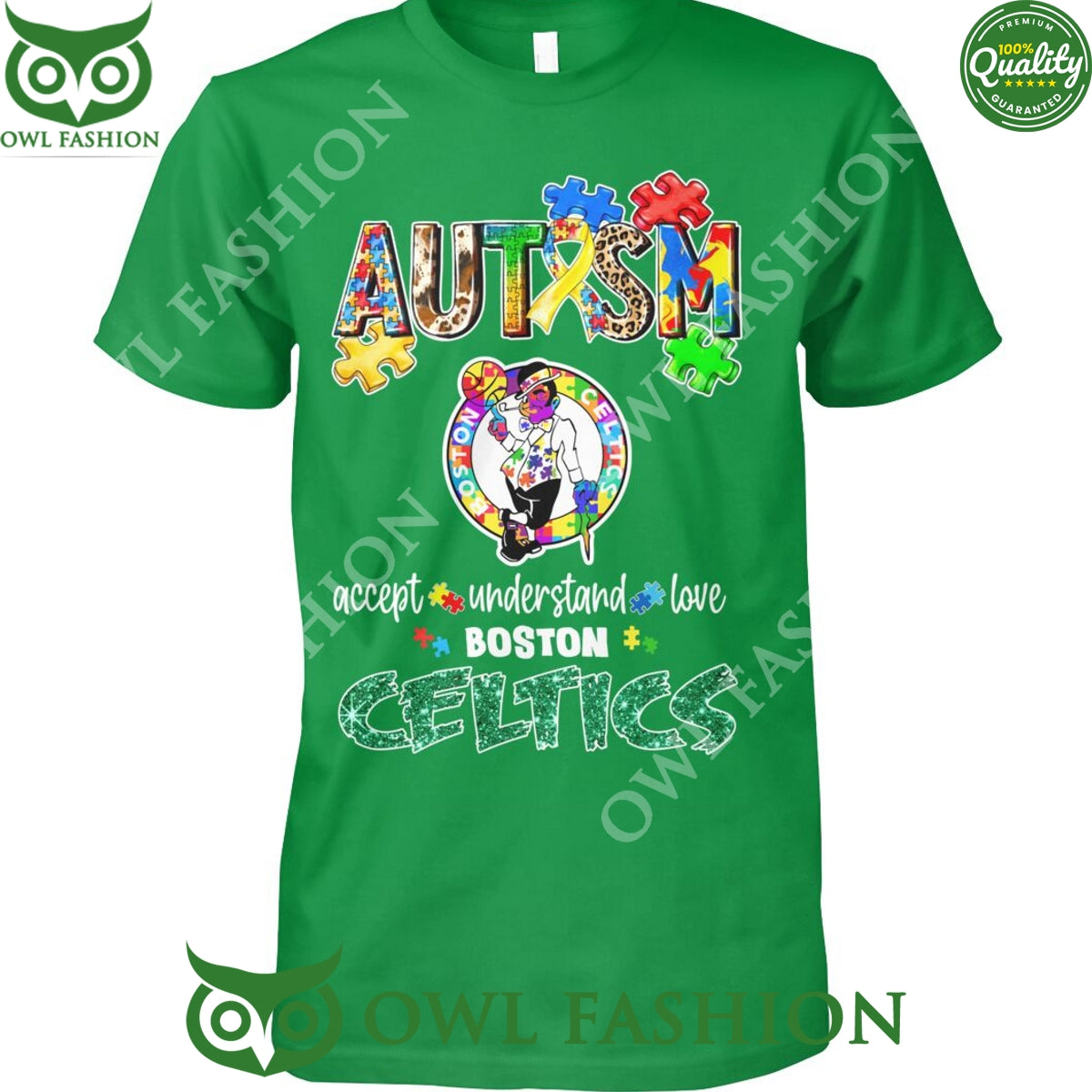 Autism Boston Celtics Accept Understand love t shirt