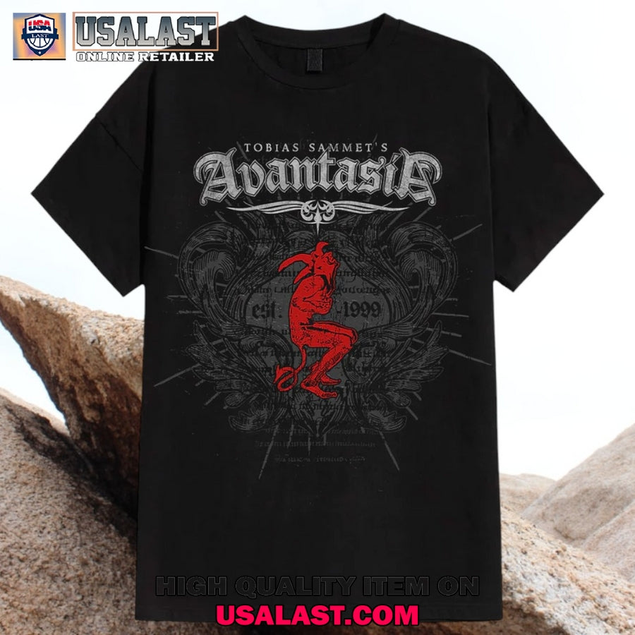 Avantasia Harlekin Unisex Round Neck T-Shirt