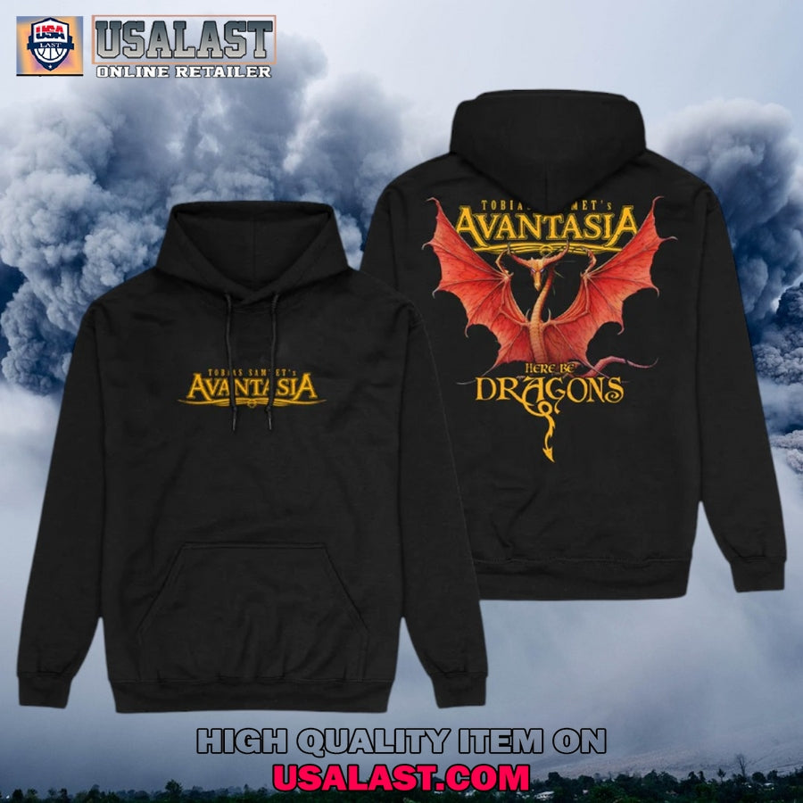 Avantasia Here Be Dragons Unisex Hoodie