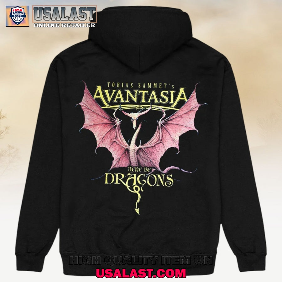 Avantasia Here Be Dragons Unisex Hoodie