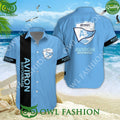 Aviron Bayonnais Top 14 Rugby France Union Team Hawaiian Shirt