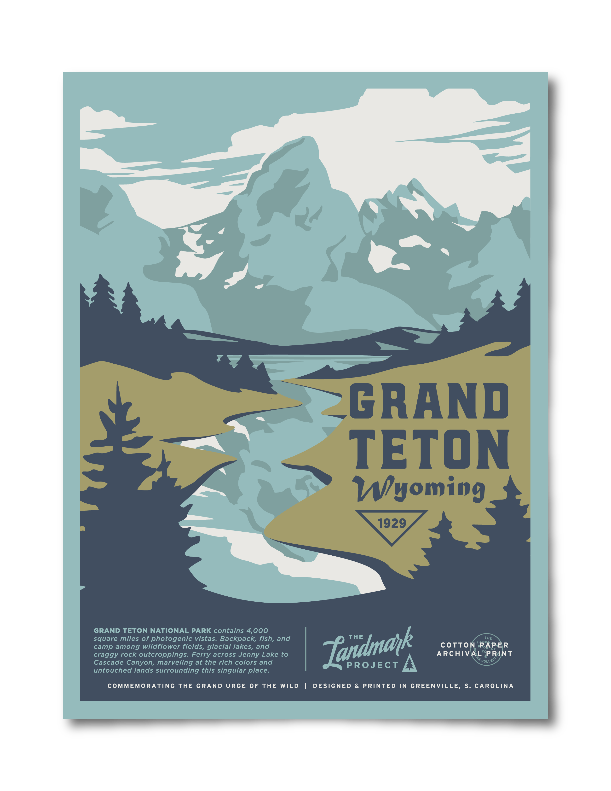 Grand Teton National Park Poster