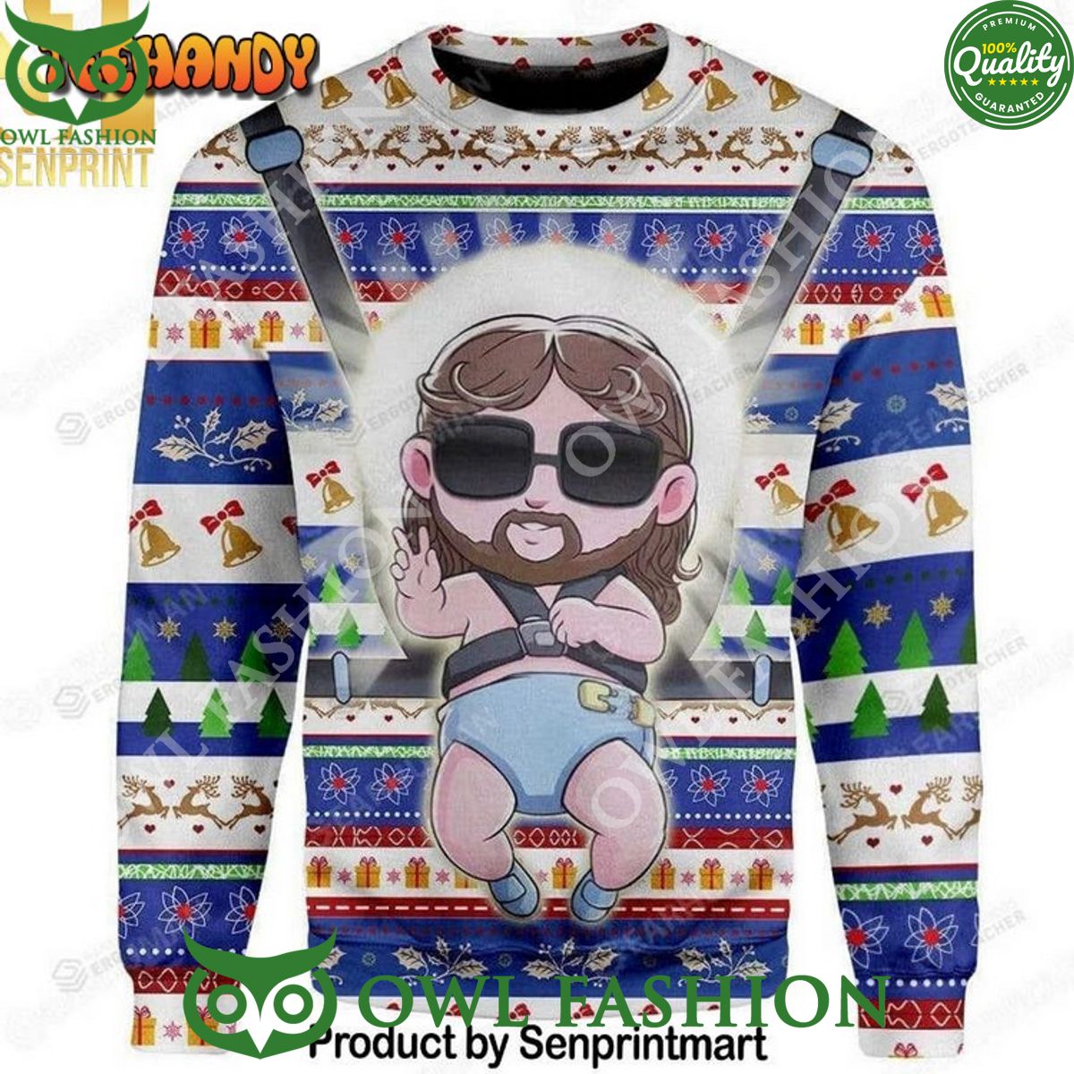 Baby Jesus For Christmas Gifts Knitting Pattern Sweater