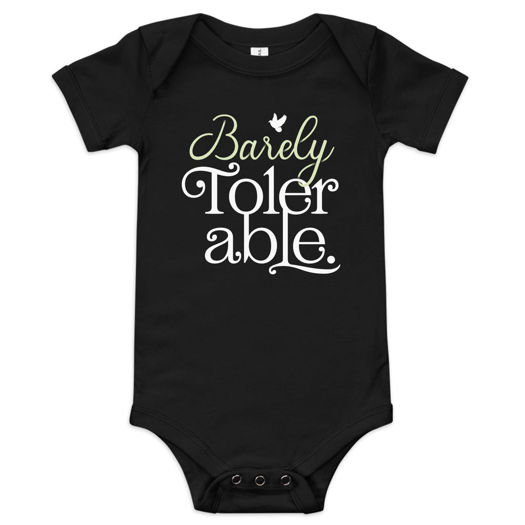 Barely Tolerable Kid's Onesie
