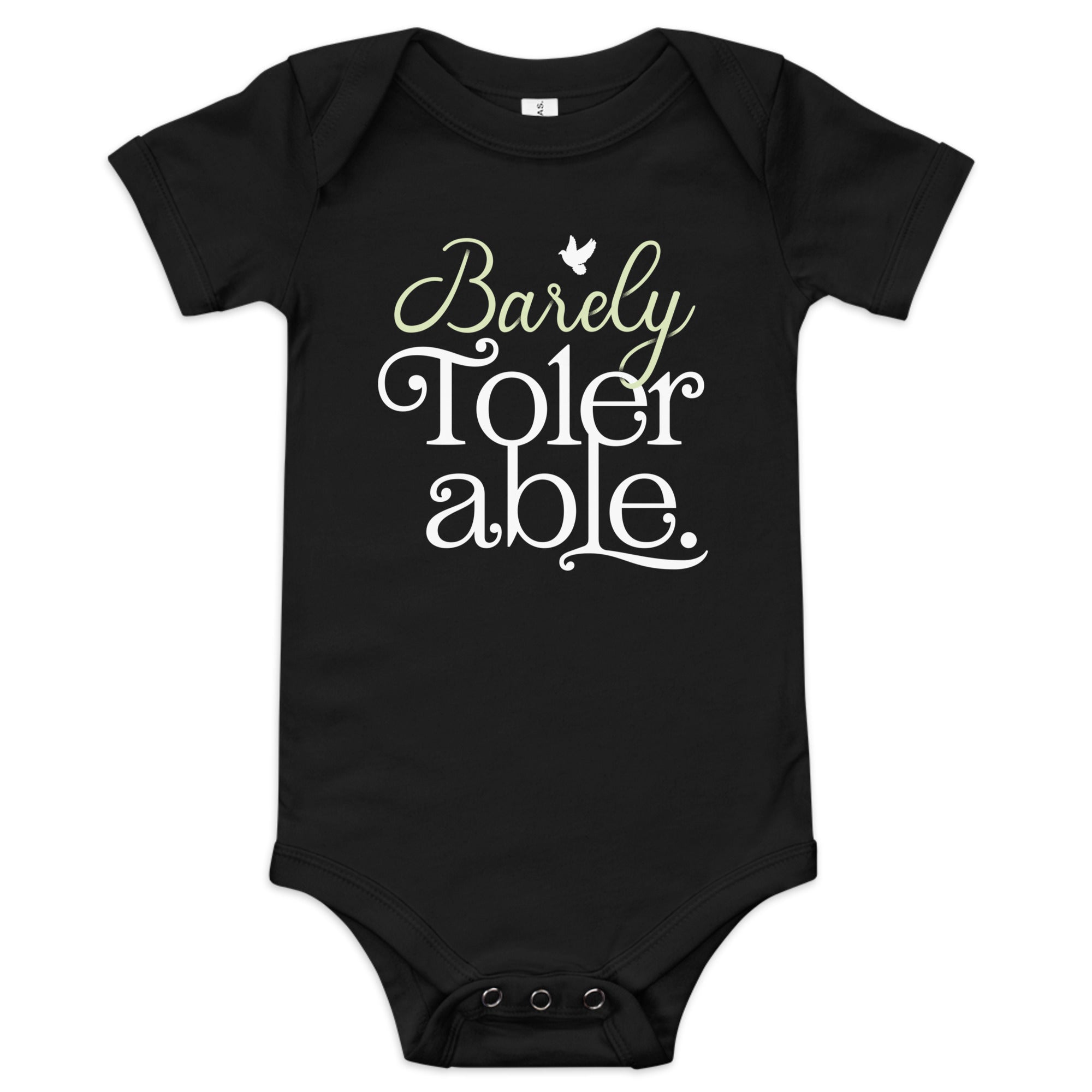 Barely Tolerable Kid's Onesie