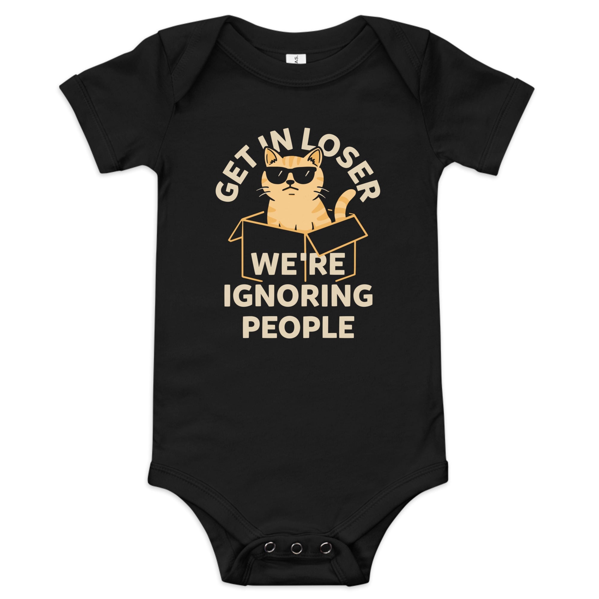 Get In Loser We're Ignoring People Kid's Onesie