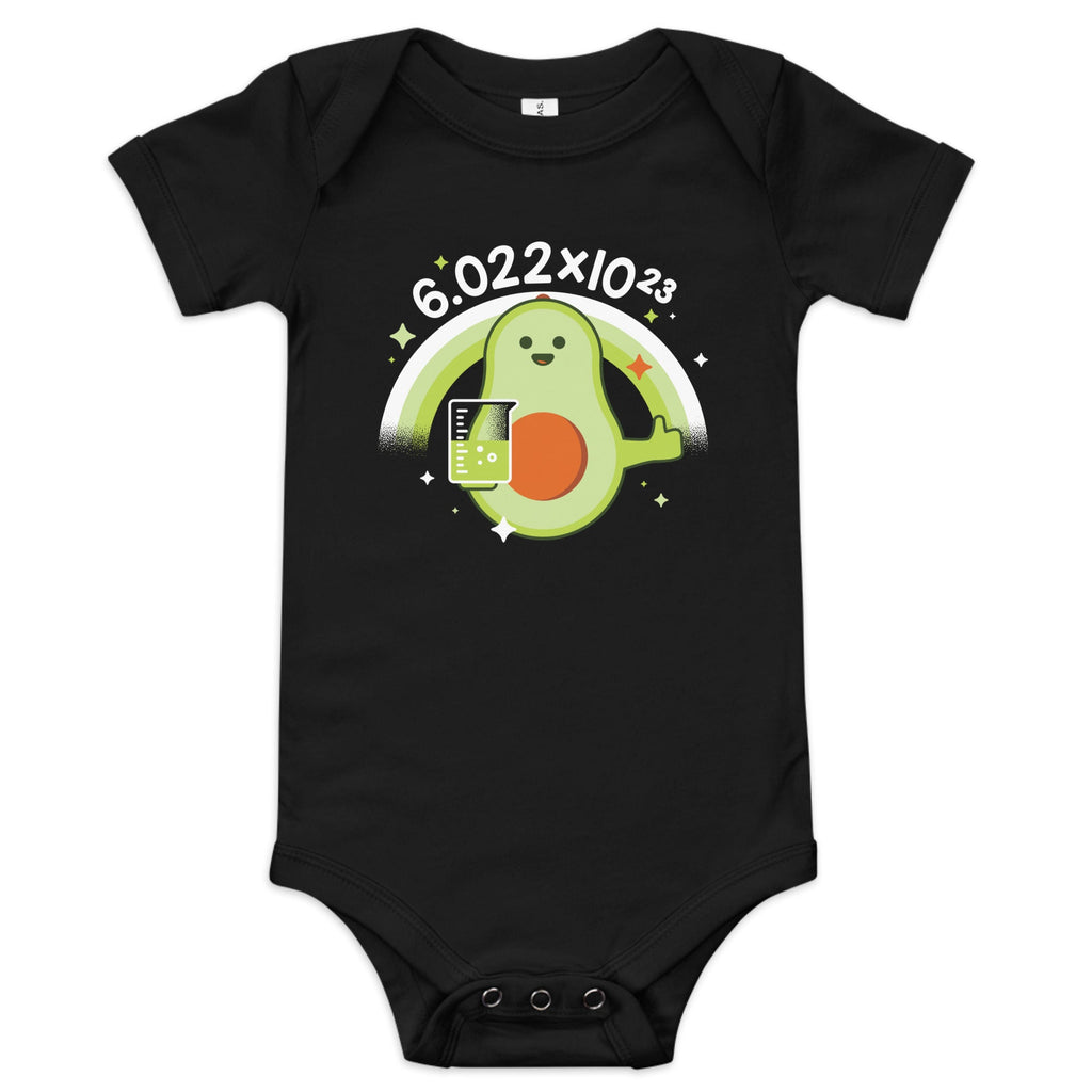 Avogadro's Number Kid's Onesie