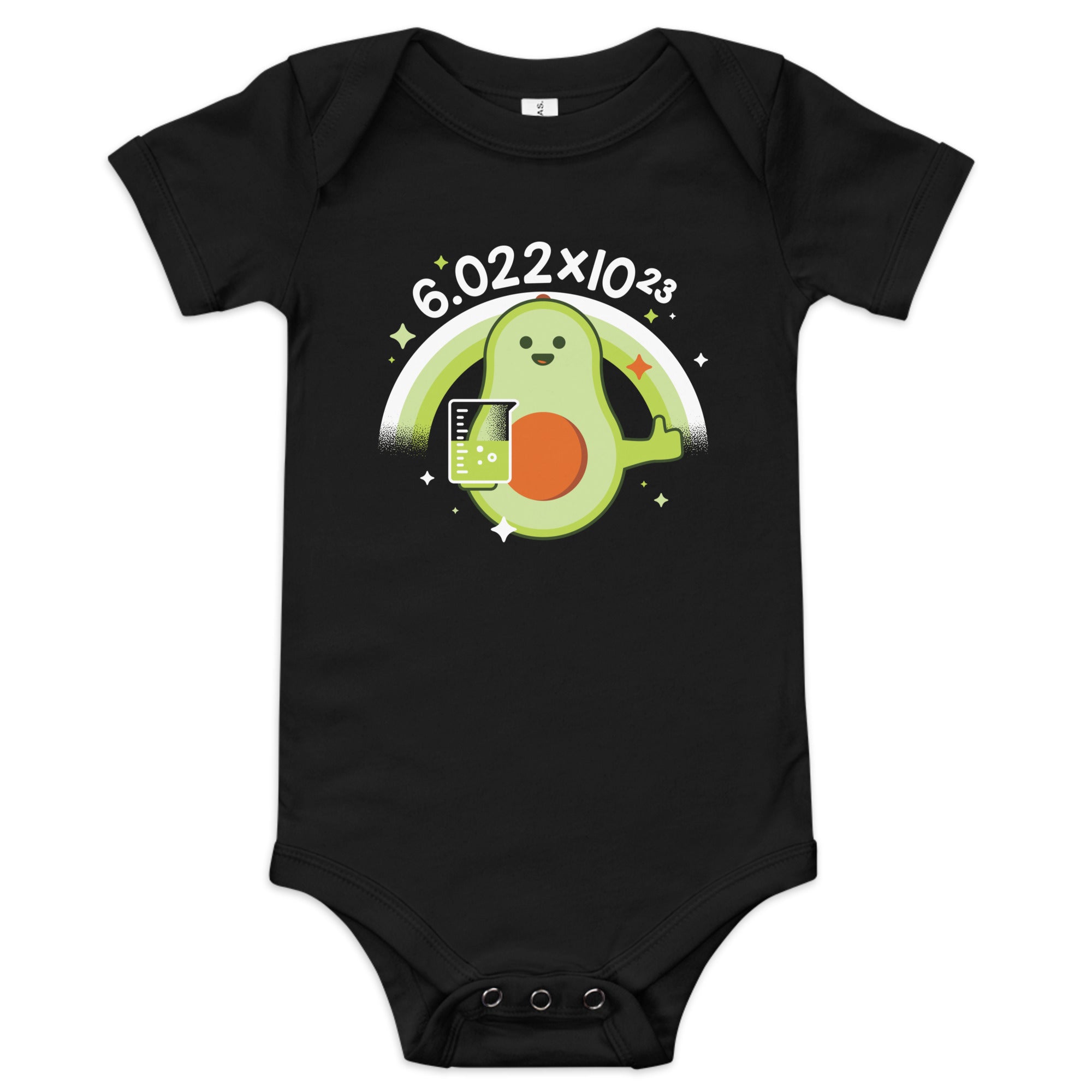 Avogadro's Number Kid's Onesie