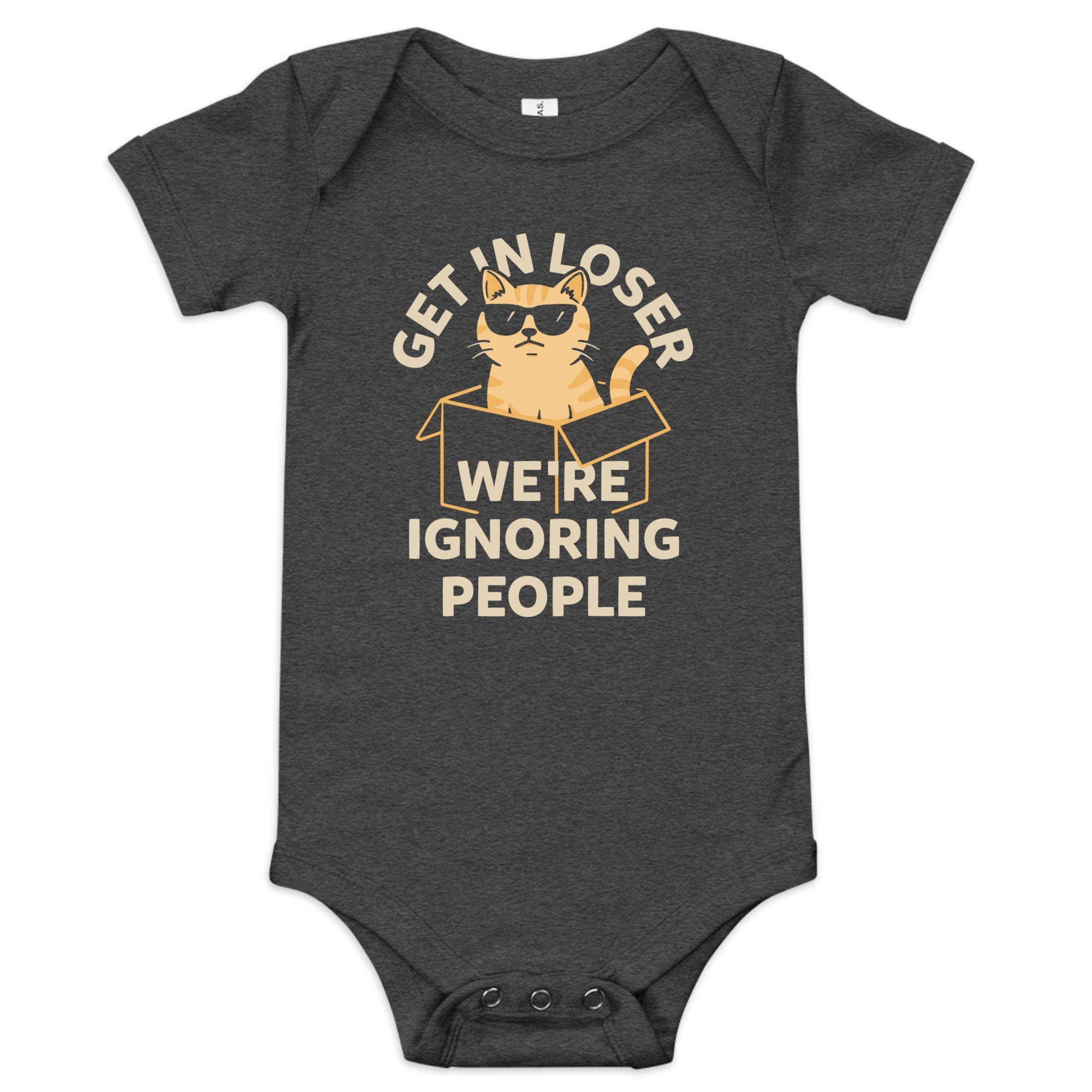 Get In Loser We're Ignoring People Kid's Onesie
