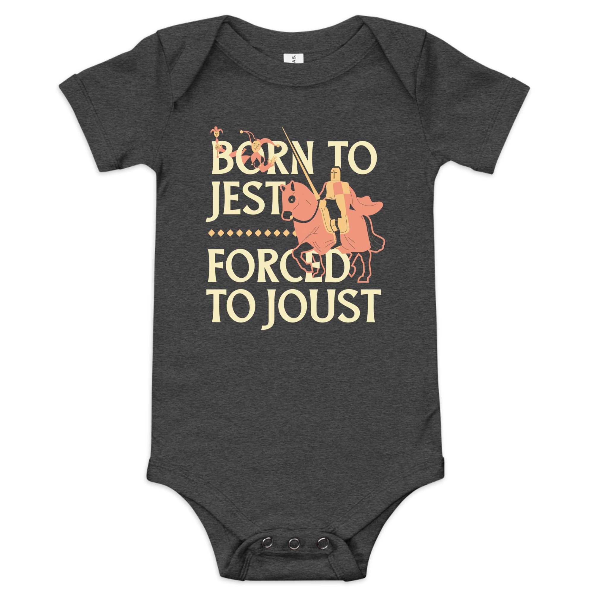 Born To Jest Forced To Joust Kid's Onesie
