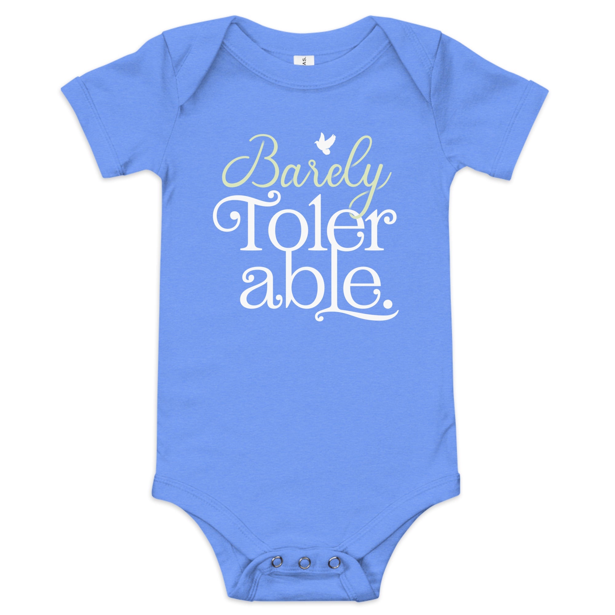 Barely Tolerable Kid's Onesie