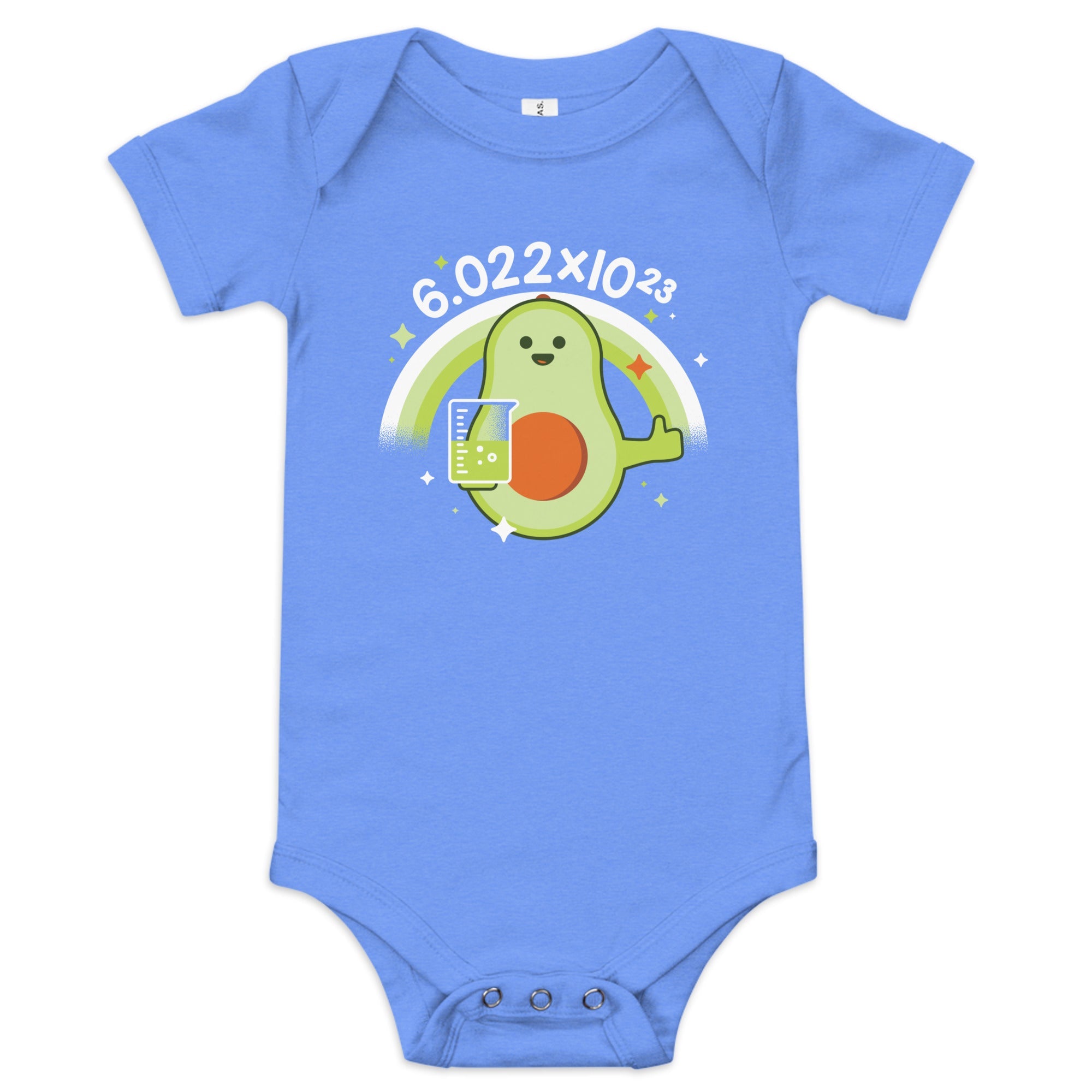 Avogadro's Number Kid's Onesie