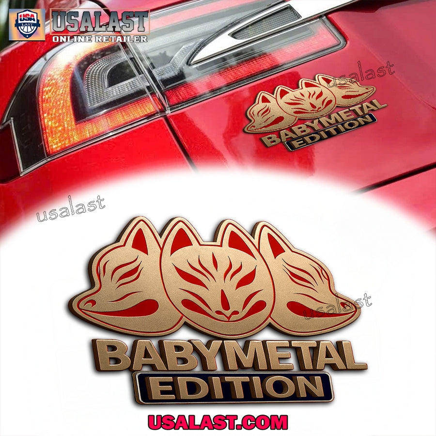 Babymetal Edition Car Emblem Custom 3D Badge