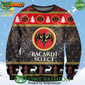 Bacardi Select Rum Knitted Ugly Christmas Sweater