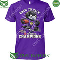 Back to Back AFC North Champions Ravens t shirt