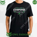 Back To Back Empire Division Champions Binghamton Black Bears 2025 Black t Shirt