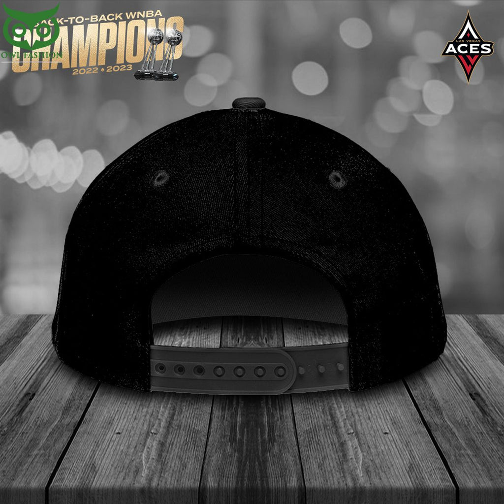 Back to Back Las Vegas Aces 2023 WNBA Champions Classic Cap