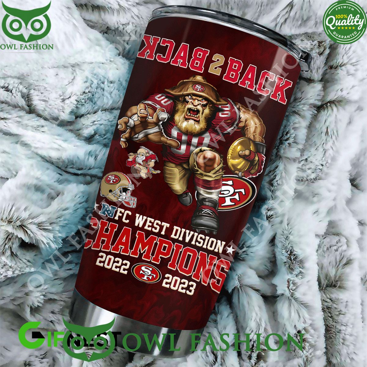 Back to Back San Francisco NFC Tumbler Cup