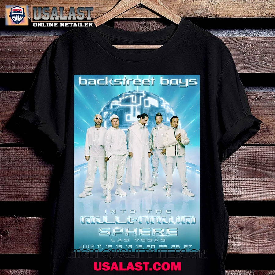 Backstreet Boys Into The Millennium Las Vegas Unisex T-Shirt