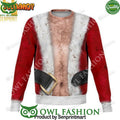 Bag Santa’s Jacket For Christmas Gifts Ugly Xmas Sweater