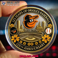 Baltimore Orioles 125th Anniversary Commemorative Coin