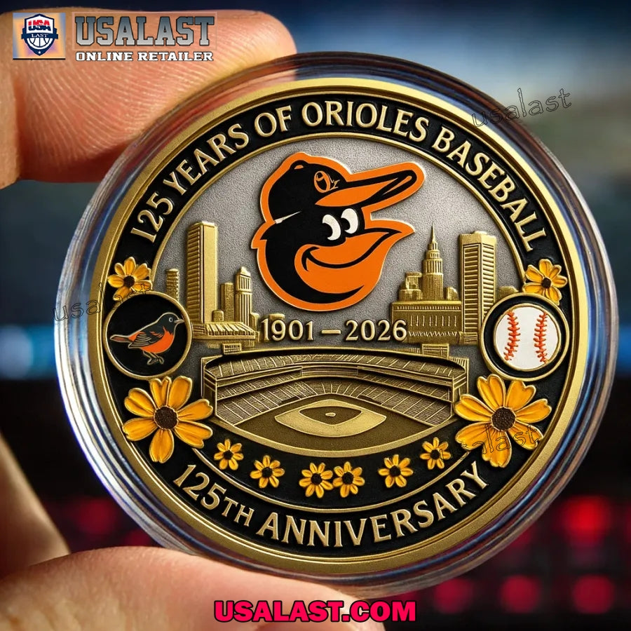 Baltimore Orioles 125th Anniversary Commemorative Coin