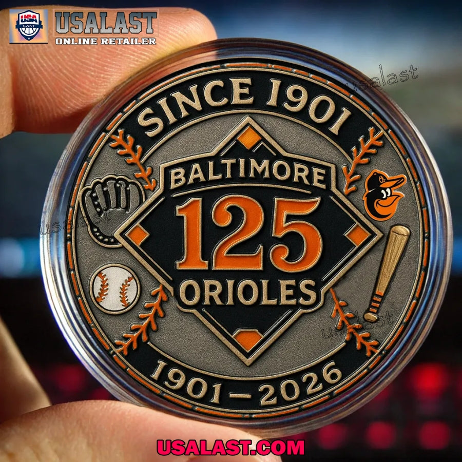 Baltimore Orioles 125th Anniversary Commemorative Coin