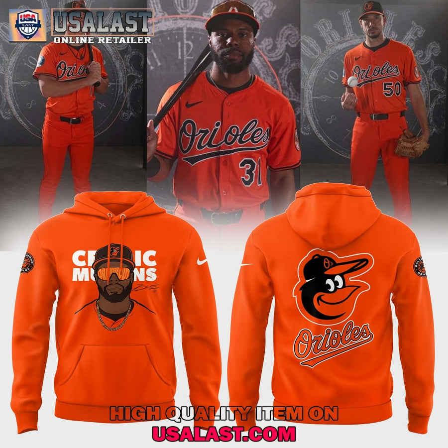 Baltimore Orioles Cedric Mullins Hoodie And T-Shirt