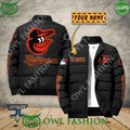 Baltimore Orioles Custom Name MLB Baseball Jacket Sport