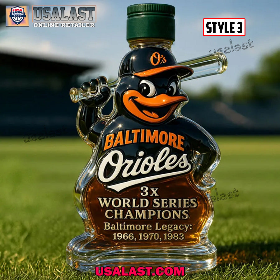 Baltimore Orioles Legacy Whiskey Decanter