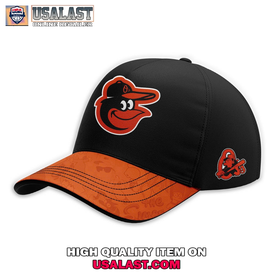 Baltimore Orioles Mix The Simpsons Heritage Custom Baseball Jersey