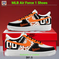 Baltimore Orioles Personalized Air Force 1 Shoes