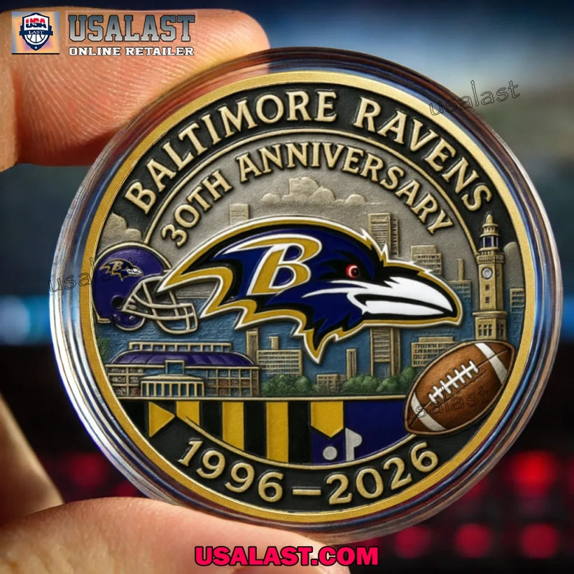 Baltimore Ravens 30th Anniversary Commemorative Coin
