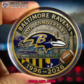 Baltimore Ravens 30th Anniversary Commemorative Coin