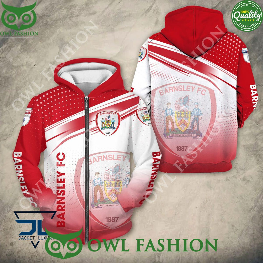 Barnsley F.C EFL New Design Limited 3D Tshirt Hoodie