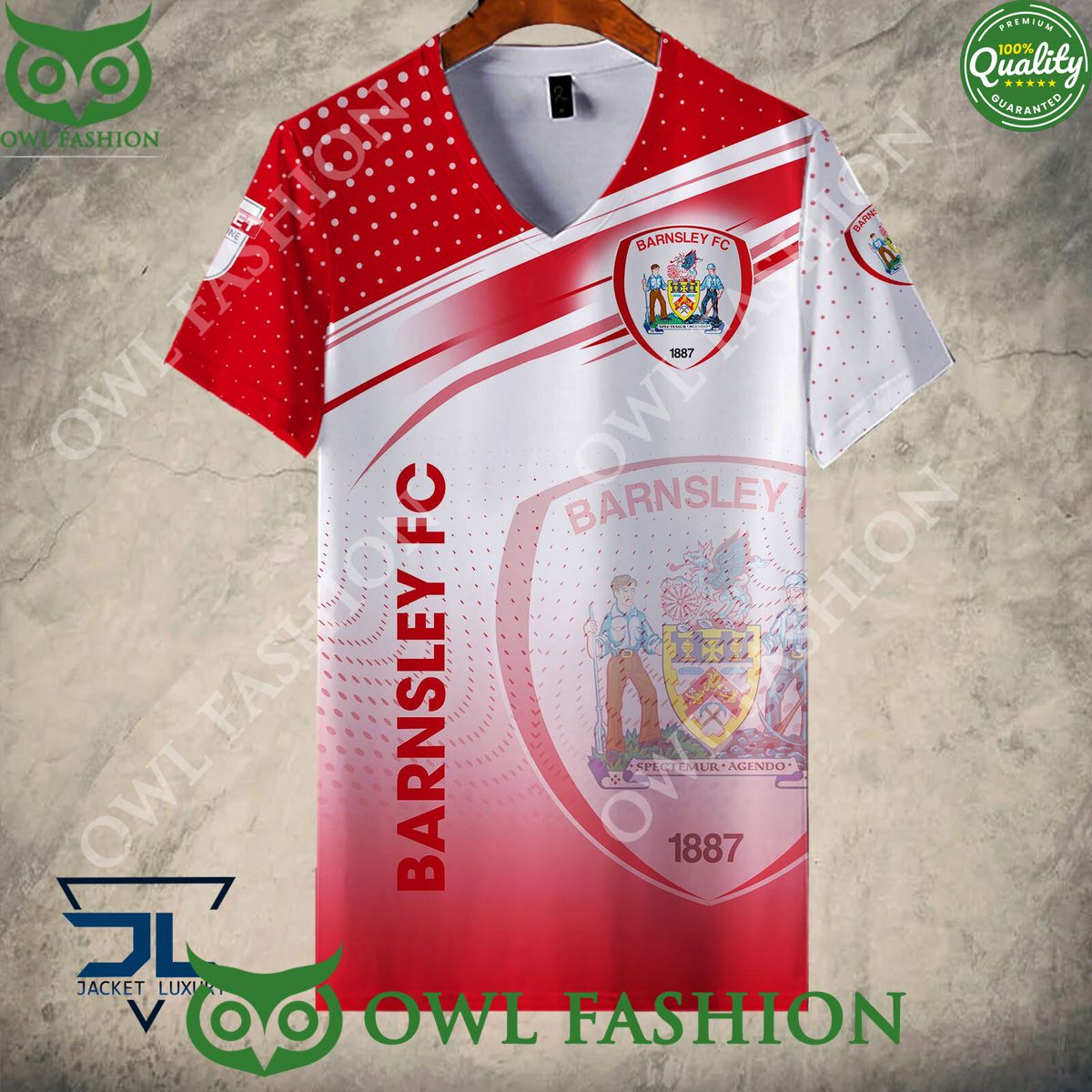 Barnsley F.C EFL New Design Limited 3D Tshirt Hoodie