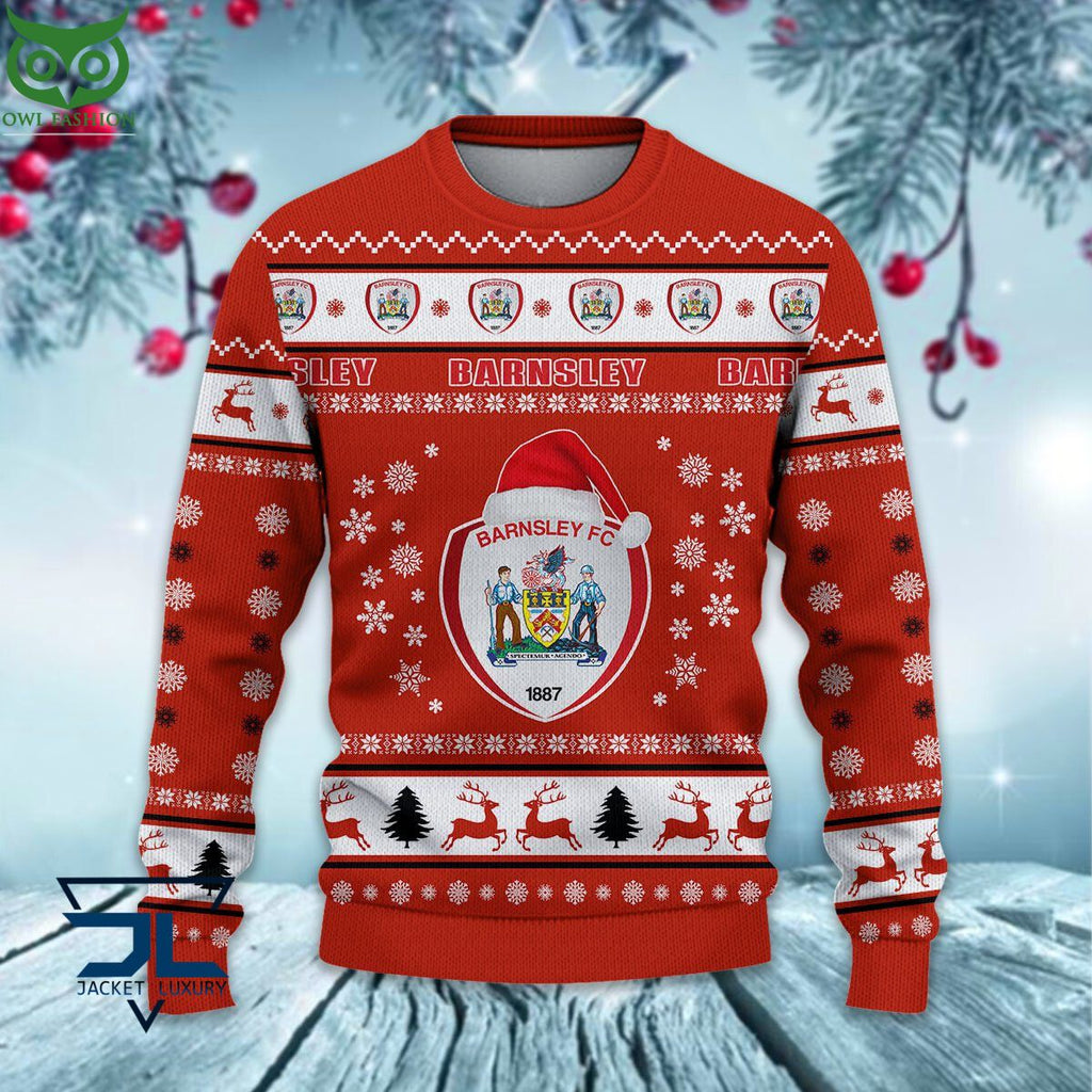 Barnsley F.C EPL League Cup Ugly Sweater