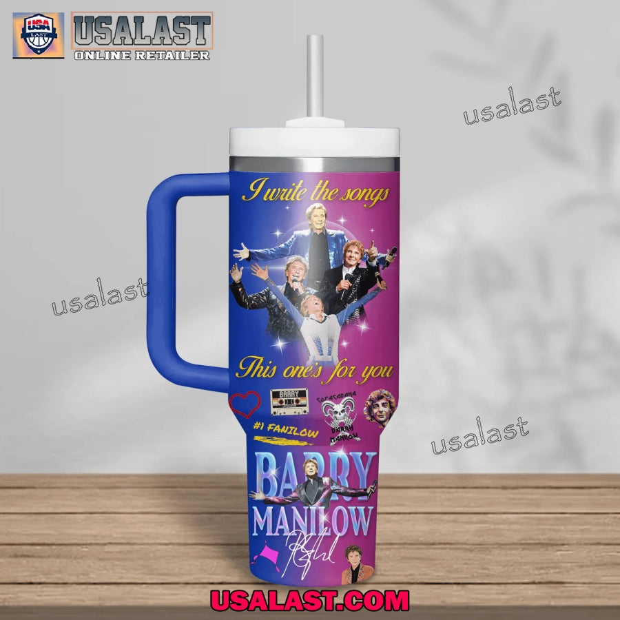 Barry Manilow Inspired Stanley 40oz Tumbler