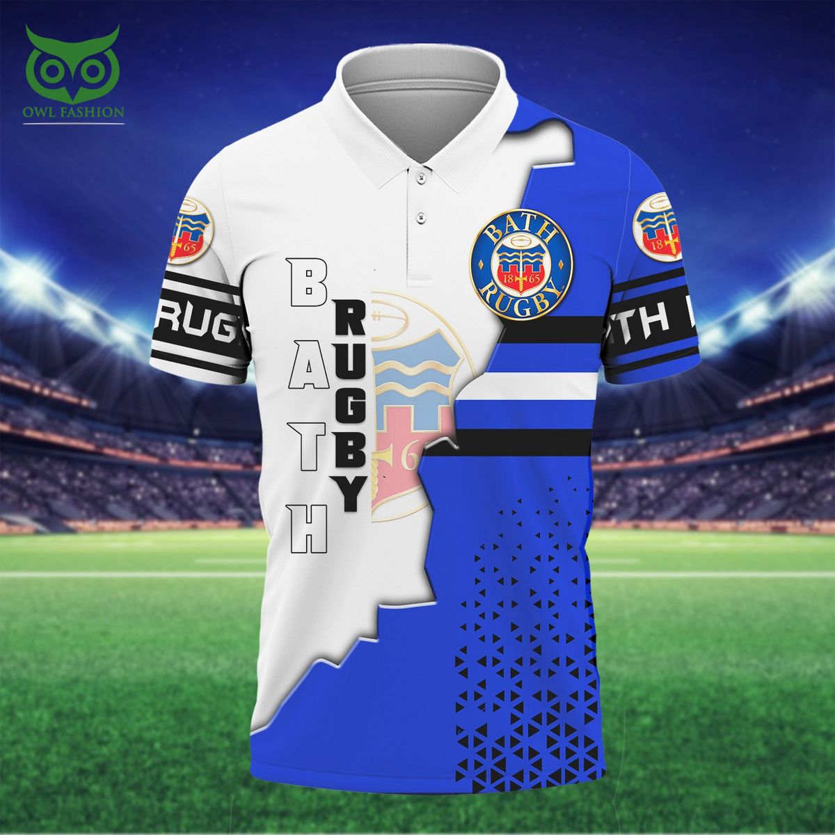 Bath Rugby Gallagher Premiership 3D TShirt Hoodie