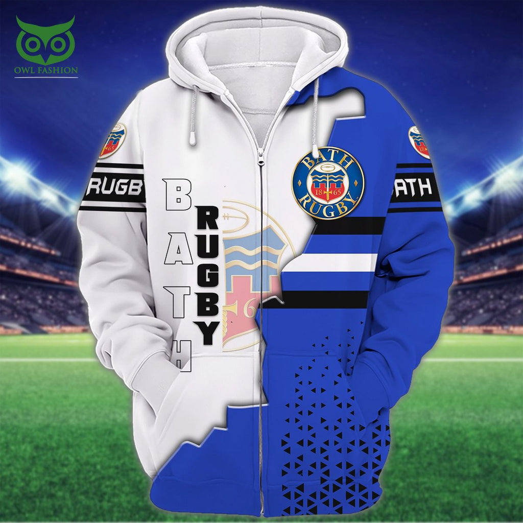 Bath Rugby Gallagher Premiership 3D TShirt Hoodie