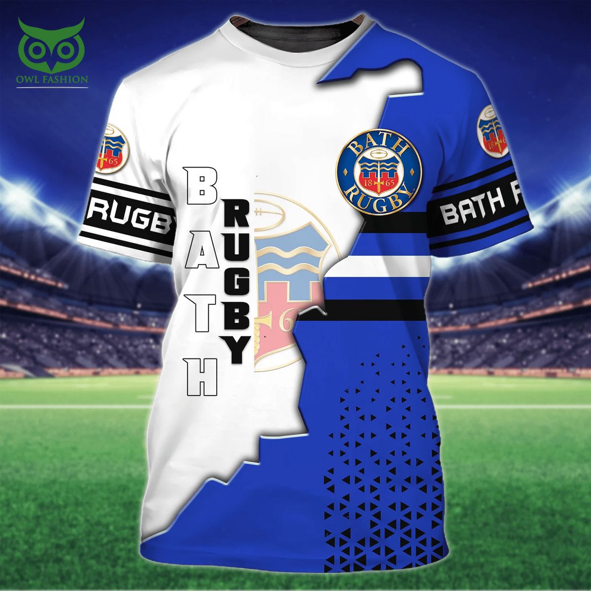 Bath Rugby Gallagher Premiership 3D TShirt Hoodie