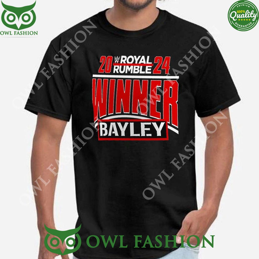 Bayley Royal Rumble Winner 2024 T-shirt Hoodie