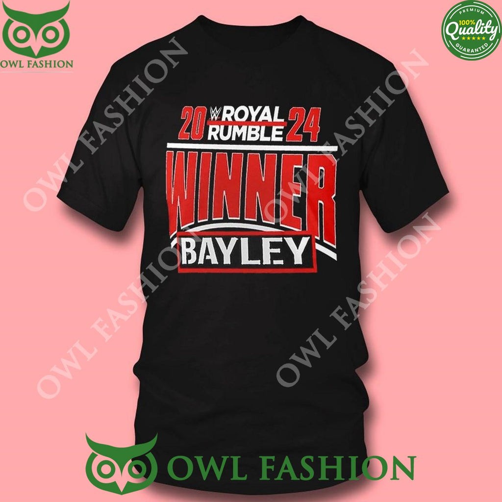 Bayley Royal Rumble Winner 2024 T-shirt Hoodie