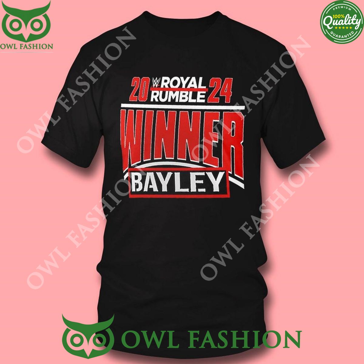 Bayley Royal Rumble Winner 2024 T-shirt Hoodie