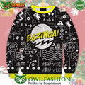 Bazinga The Big Bang Theory Wiki Doodle Ugly Sweater Jumper Trending