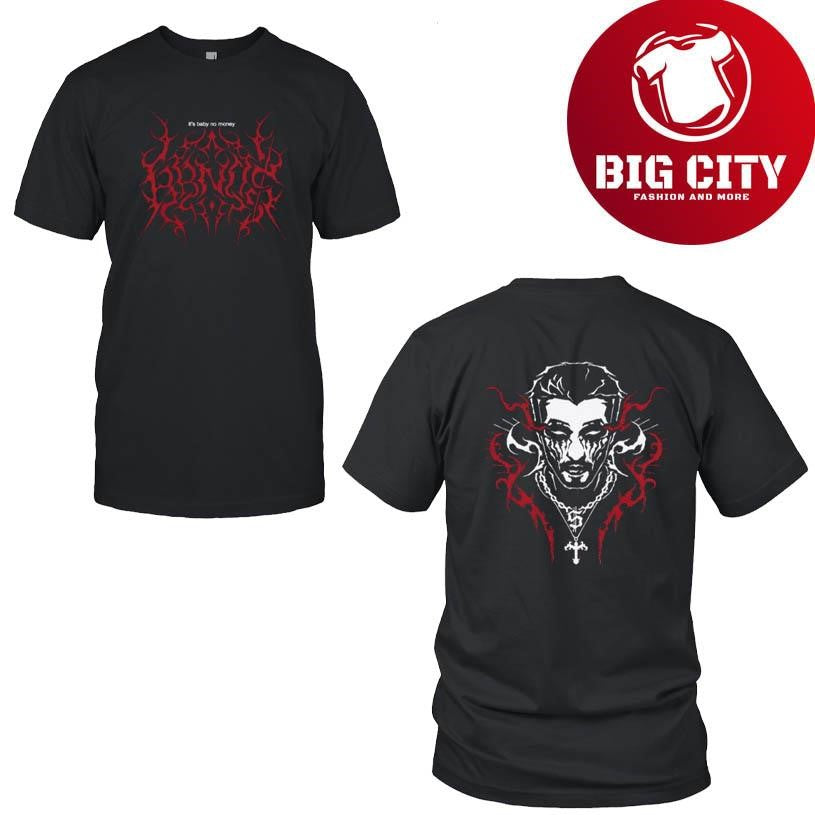 bbnoS Metal Portrait Tour Two Sided Shirt