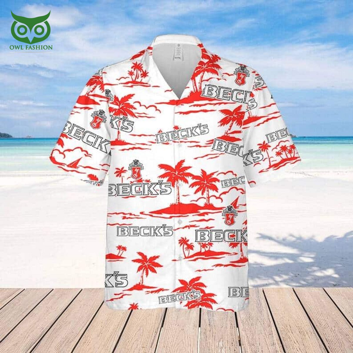 Beck’s Beer Hawaiian Shirt Beach Gift For Friend