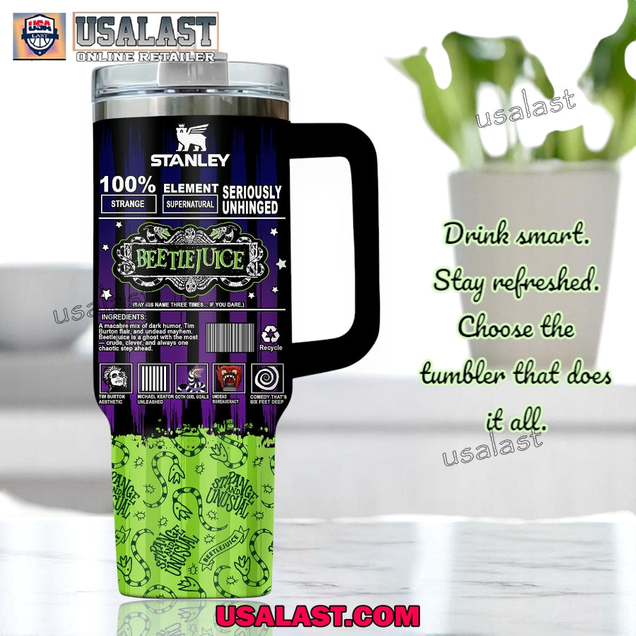 Beetlejuice Limited Edition 40oz Tumbler