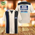 Beige Bud Light All Stars Hawaiian Shirt