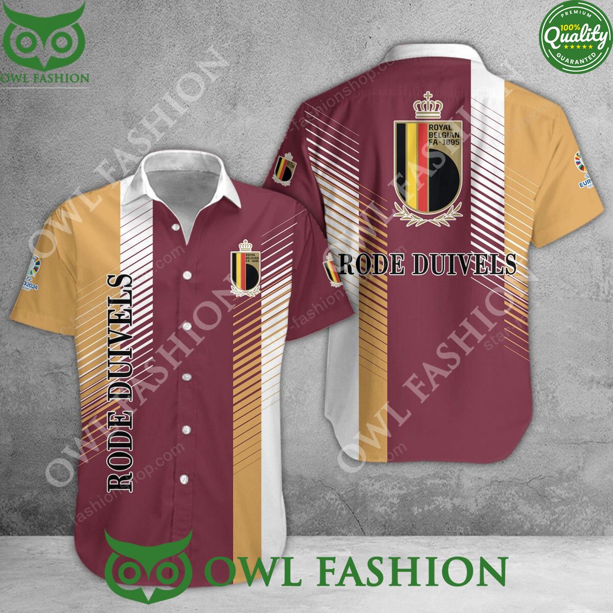 Belgium Euro 2024 Trending National Football Team Polo Shirt